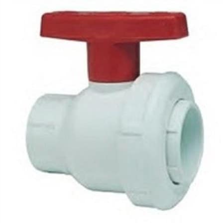 Spears Spears 2412-015W 1.50 in. PVC SE Ball Valve Socket 2412-015W